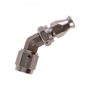 Goodridge AN-03 45 Forged Female Double Swivel Stainless Fitting