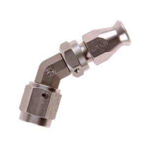 Goodridge AN-03 45 Forged Female Double Swivel Stainless Fitting