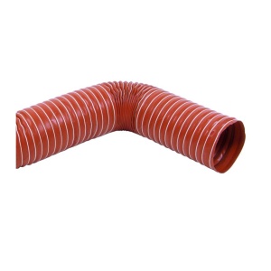 Revotec Flexible Red Silicone Ducting